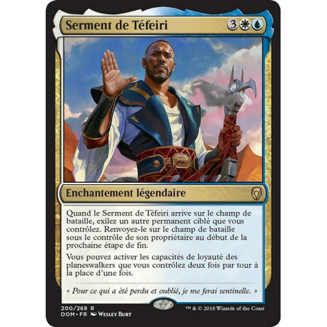 (Foil) Multicolore - Serment de Téfeiri (R) [DOM]
