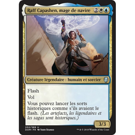 (Foil) Multicolore - Raff Capashen, mage de navire (U) [DOM]