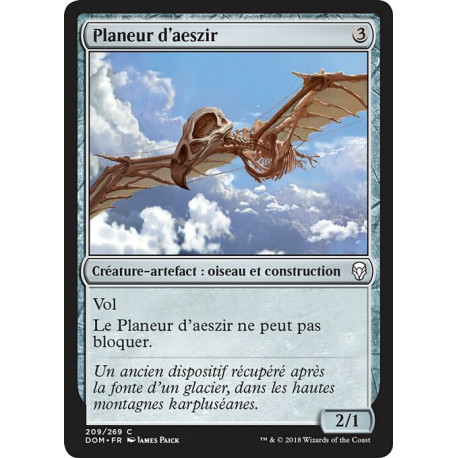 (Foil) Incolore - Planeur d'aeszir (C) [DOM]