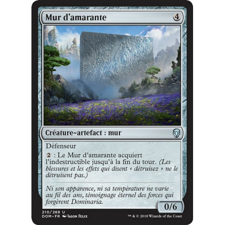 (Foil) Incolore - Mur d'amarante (U) [DOM]