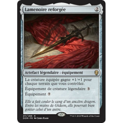 (Foil) Incolore - Lamenoire reforgée (R) [DOM]
