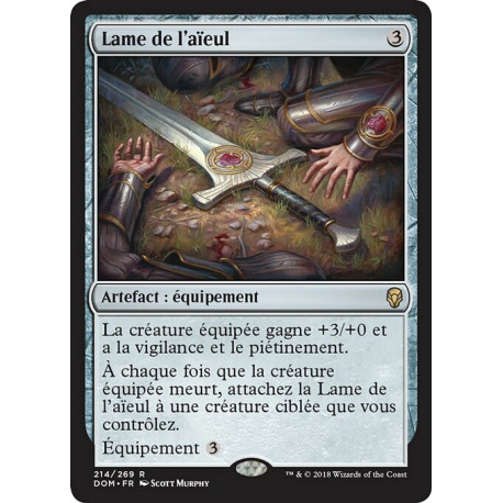 (Foil) Incolore - Lame de l'aïeul (R) [DOM]
