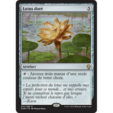 (Foil) Incolore - Lotus doré (R) [DOM]