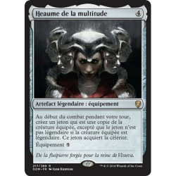 (Foil) Incolore - Heaume de la multitude (R) [DOM]