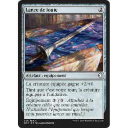(Foil) Incolore - Lance de joute (C) [DOM]