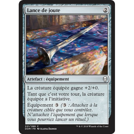 (Foil) Incolore - Lance de joute (C) [DOM]