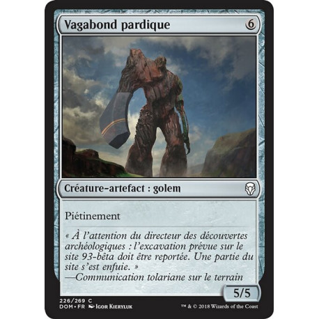 (Foil) Incolore - Vagabond pardique (C) [DOM]