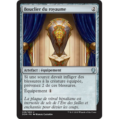 (Foil) Incolore - Bouclier du royaume (U) [DOM]
