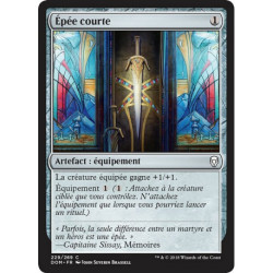 (Foil) Incolore - Épée courte (C) [DOM]