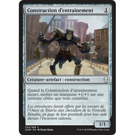 (Foil) Incolore - Construction d'entraînement (C) [DOM]