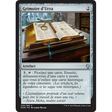(Foil) Incolore - Grimoire d'Urza (U) [DOM]