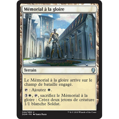 (Foil) Terrain - Mémorial à la gloire (U) [DOM]