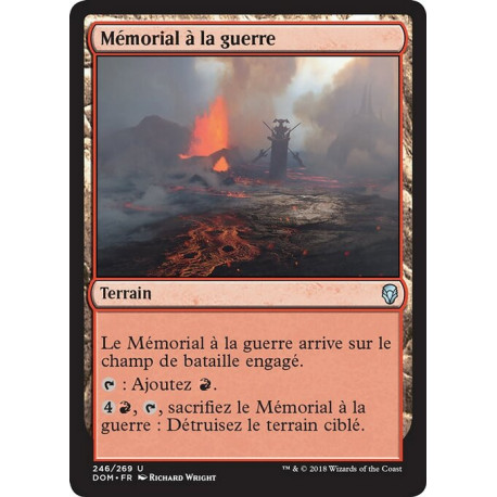 (Foil) Terrain - Mémorial à la guerre (U) [DOM]