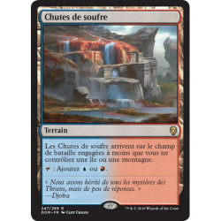 (Foil) Terrain - Chutes de soufre (R) [DOM]