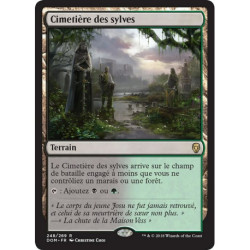 (Foil) Terrain - Cimetière des sylves (R) [DOM]