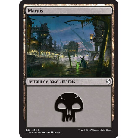 (Foil) Terrain - Marais (V3) (L) [DOM]