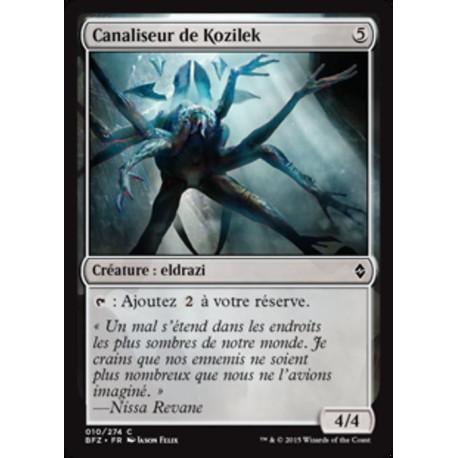(Foil) Incolore - Canaliseur de Kozilek (C) [BFZ]