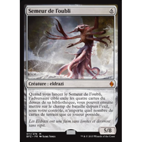 (Foil) Incolore - Semeur de l'oubli (M) [BFZ]