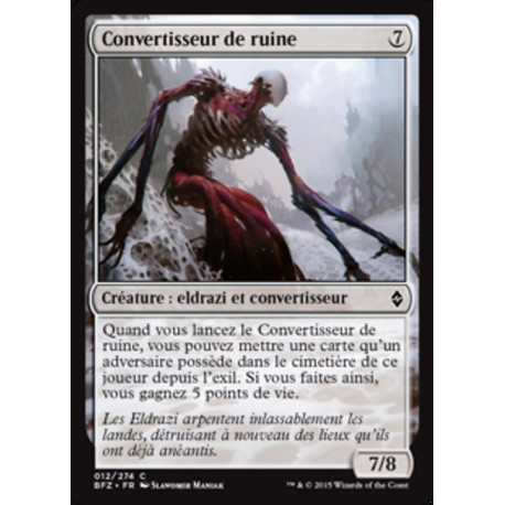 (Foil) Incolore - Convertisseur de ruine (C) [BFZ]