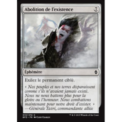 (Foil) Incolore - Abolition de l'existence (C) [BFZ]