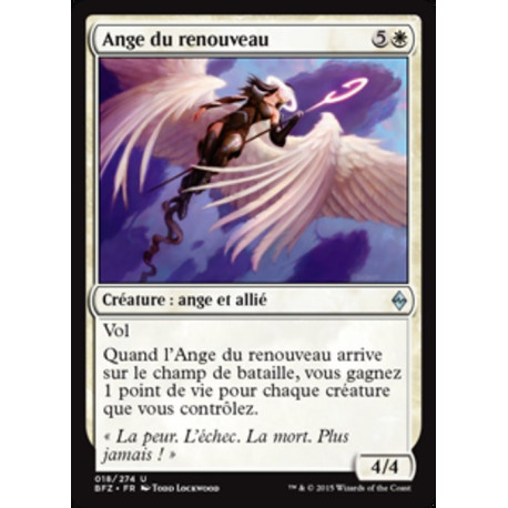 (Foil) Blanche - Ange du renouveau (U) [BFZ]