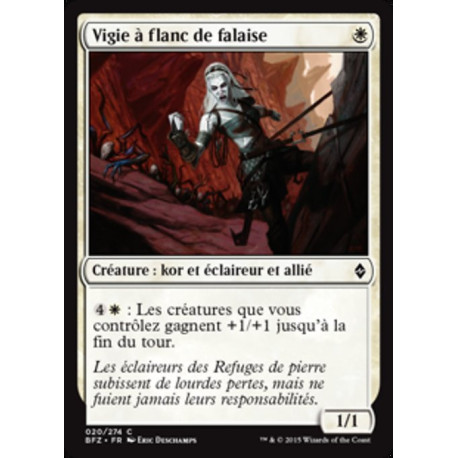 (Foil) Blanche - Vigie à flanc de falaise (C) [BFZ]
