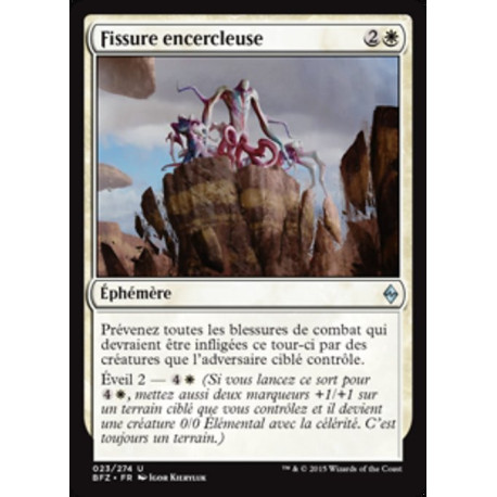 (Foil) Blanche - Fissure encercleuse (U) [BFZ]