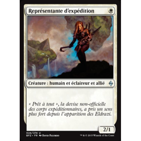 (Foil) Blanche - Représentante d'expédition (U) [BFZ]