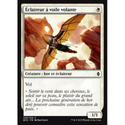 (Foil) Blanche - Éclaireur à voile volante (C) [BFZ]