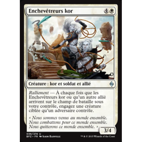 (Foil) Blanche - Enchevêtreurs kor (U) [BFZ]