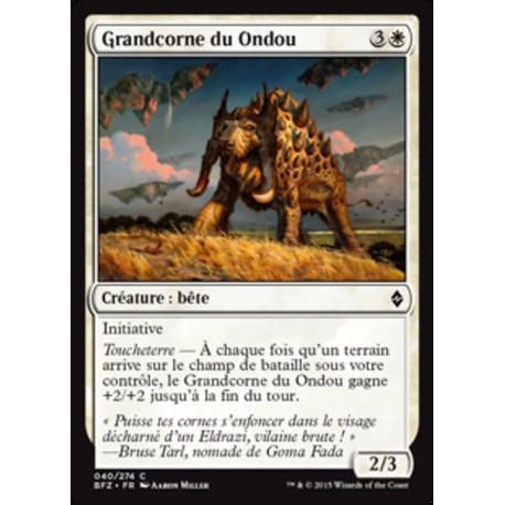 (Foil) Blanche - Grandcorne du Ondou (C) [BFZ]