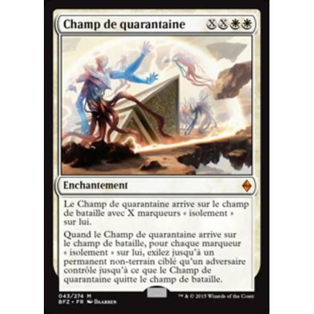 (Foil) Blanche - Champ de quarantaine (M) [BFZ]