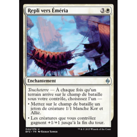 (Foil) Blanche - Repli vers Éméria (U) [BFZ]