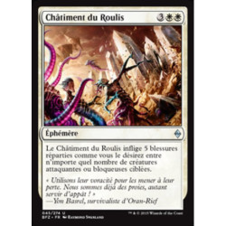 (Foil) Blanche - Châtiment du Roulis (U) [BFZ]