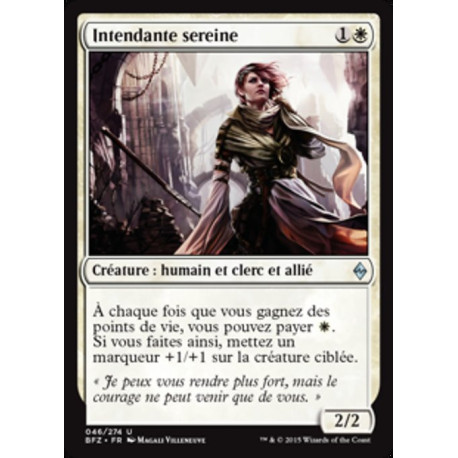 (Foil) Blanche - Intendante sereine (U) [BFZ]
