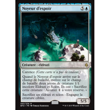 (Foil) Bleue - Noyeur d'espoir (R) [BFZ]