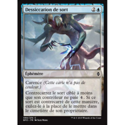 (Foil) Bleue - Dessiccation de sort (C) [BFZ]
