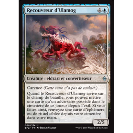 (Foil) Bleue - Recouvreur d'Ulamog (U) [BFZ]
