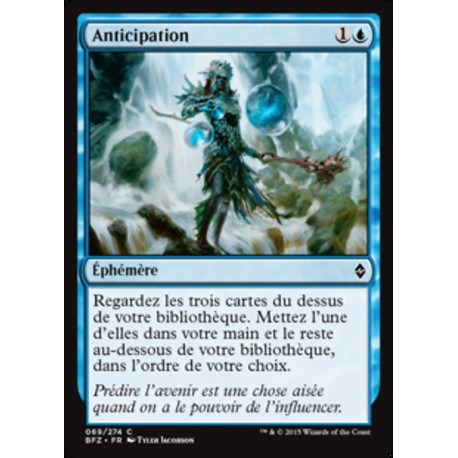 (Foil) Bleue - Anticipation (C) [BFZ]