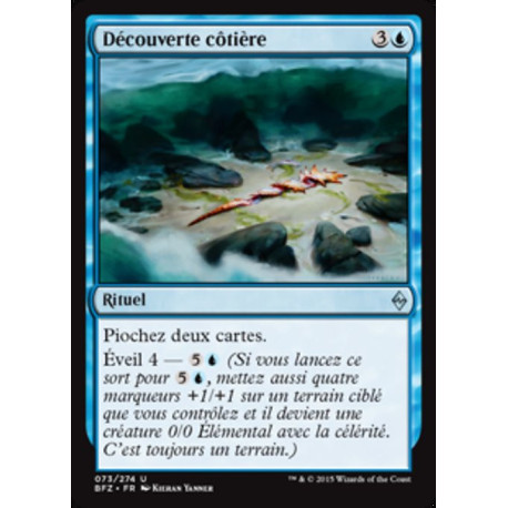 (Foil) Bleue - Découverte côtière (U) [BFZ]