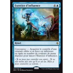 (Foil) Bleue - Exercice d'influence (R) [BFZ]