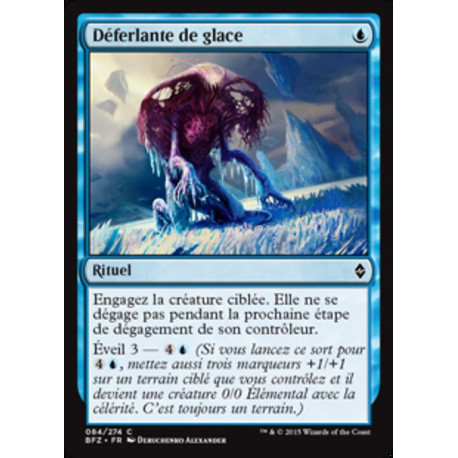 (Foil) Bleue - Déferlante de glace (C) [BFZ]