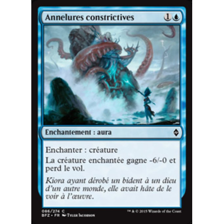 (Foil) Bleue - Annelures constrictives (C) [BFZ]