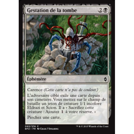 (Foil) Noire - Gestation de la tombe (C) [BFZ]