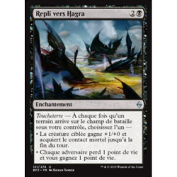 (Foil) Noire - Repli vers Hagra (U) [BFZ]