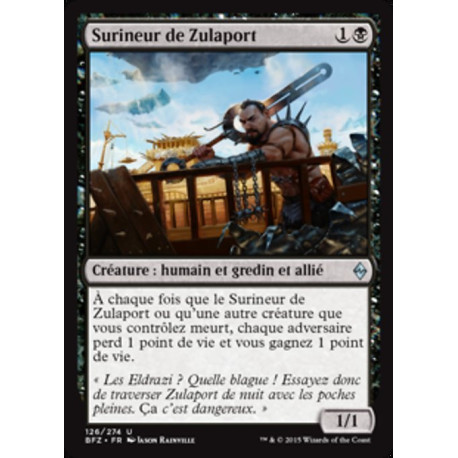 (Foil) Noire - Surineur de Zulaport (U) [BFZ]