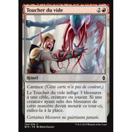 (Foil) Rouge - Toucher du vide (C) [BFZ]