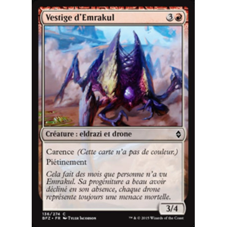 (Foil) Rouge - Vestige d'Emrakul (C) [BFZ]