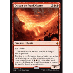 (Foil) Rouge - Oiseau de feu d'Akoum (M) [BFZ]