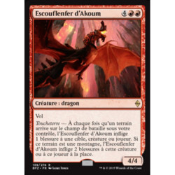 (Foil) Rouge - Escouflenfer d'Akoum (R) [BFZ]